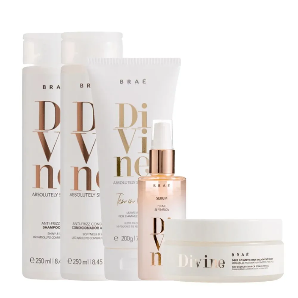 BRAÉ Divine Anti-Frizz Routine Set