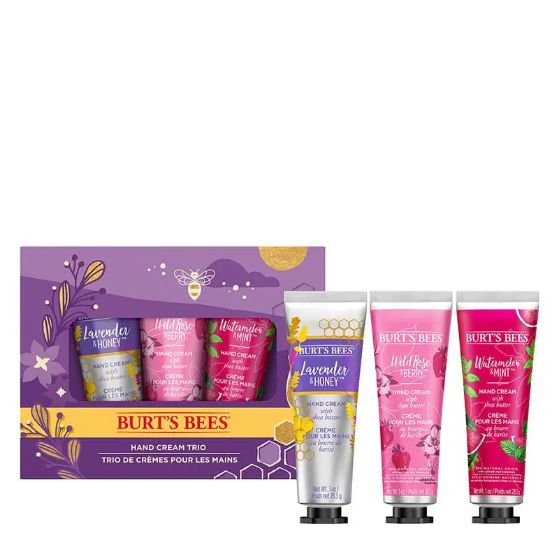 Burts Bees Hand Cream Trio Gift Set