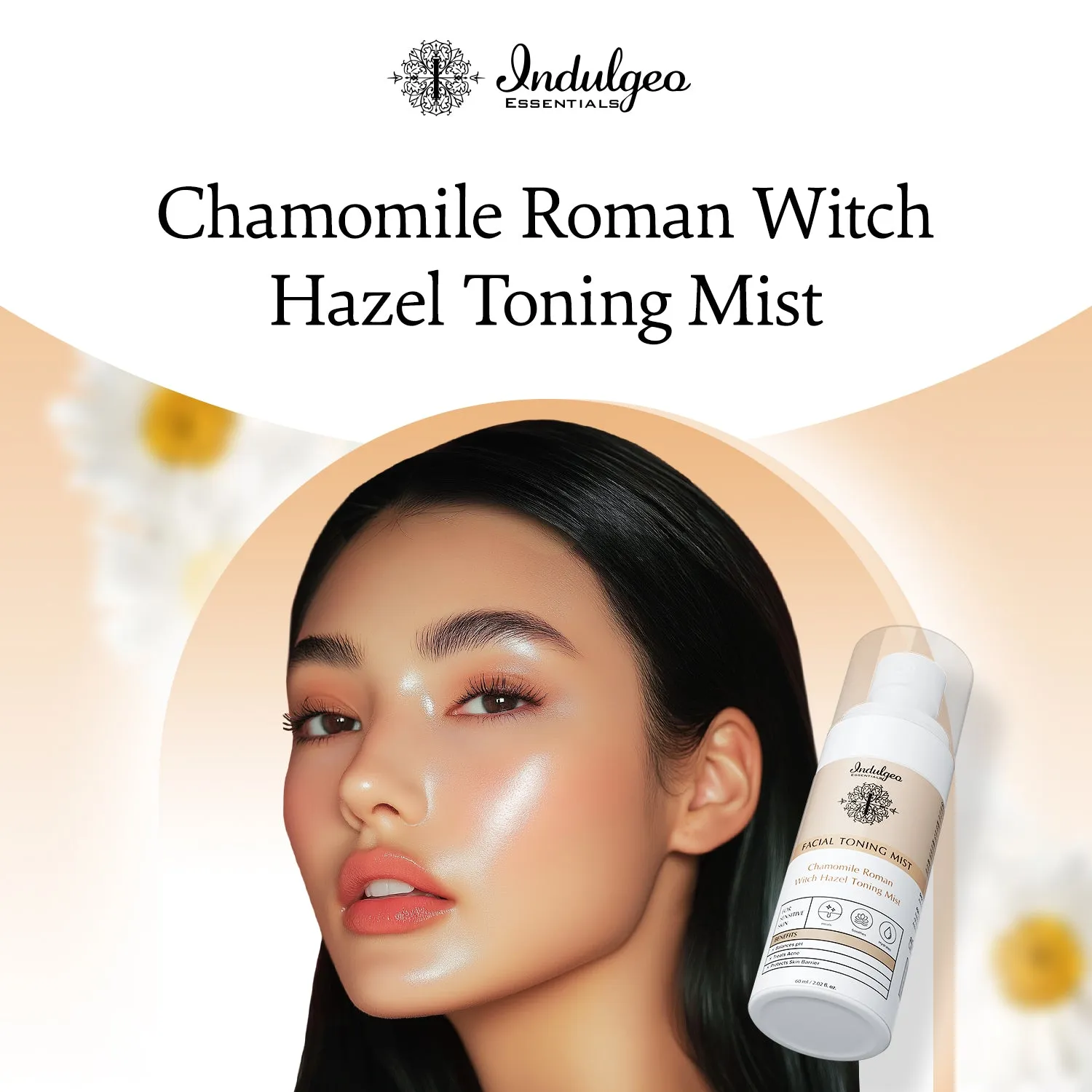 Chamomile Roman Witch Hazel Facial Mist/Toner