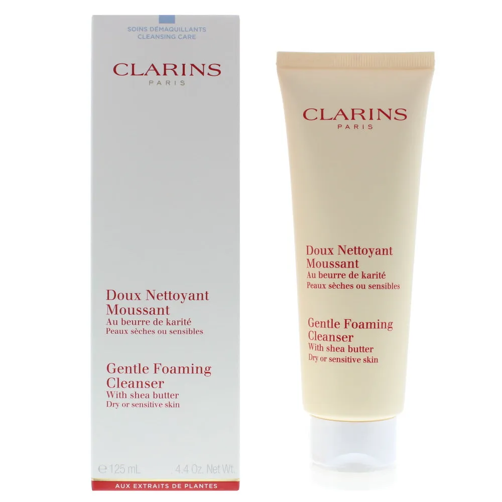 Clarins Gentle Dry Or Sensitive Skin Foaming Cleanser 125ml