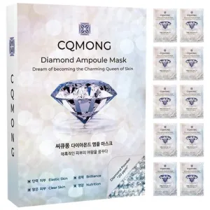 Diamond Radiance Hydration Sheet Mask Set - 10 Masks, 30ml Each