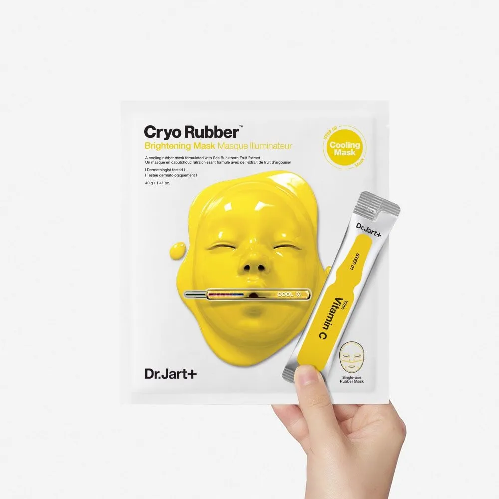 Dr.Jart  Cryo Rubber™ Brightening Mask 2pcs