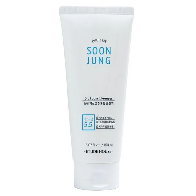 ETUDE - Soon Jung pH 5.5 Foam Cleanser 150 ml