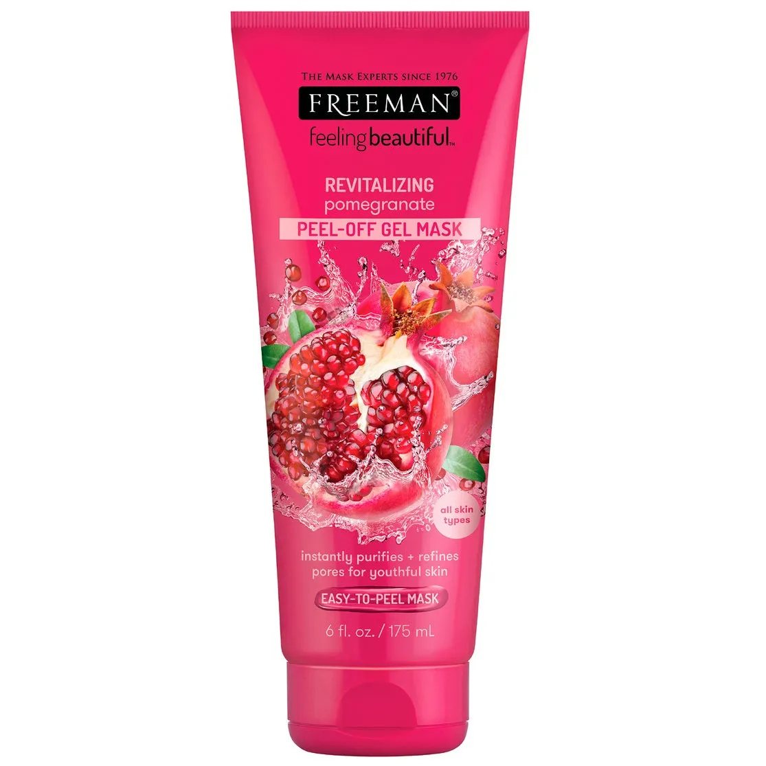 FREEMAN Revitalizing Pomegranate Peel Off Gel Mask (175 ml)