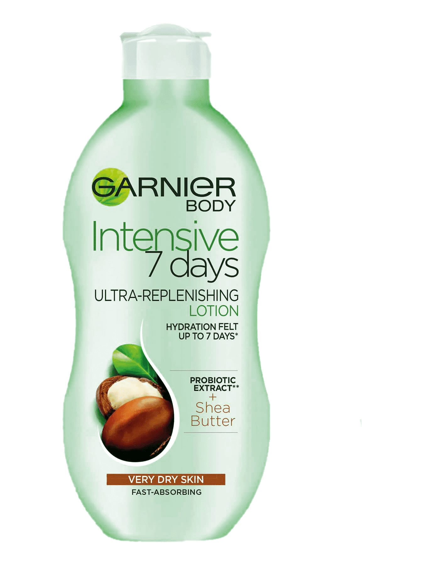 Garnier Intensive 7 Days Shea Butter Probiotic Extract Body Lotion Dry Skin