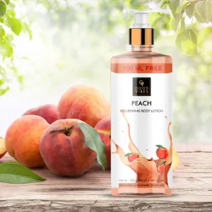 Good Vibes Nourishing Body Lotion - Peach (400ml   100 ml free)