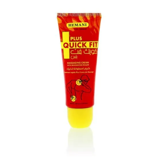 Hemani Quick Fit Plus - Roller Massaging Cream (100Gm)