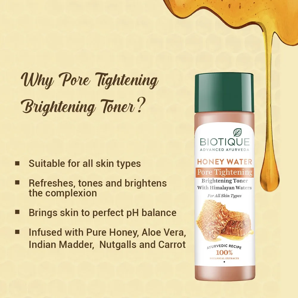 HONEY WATER Pore Tightening Brightening Toner