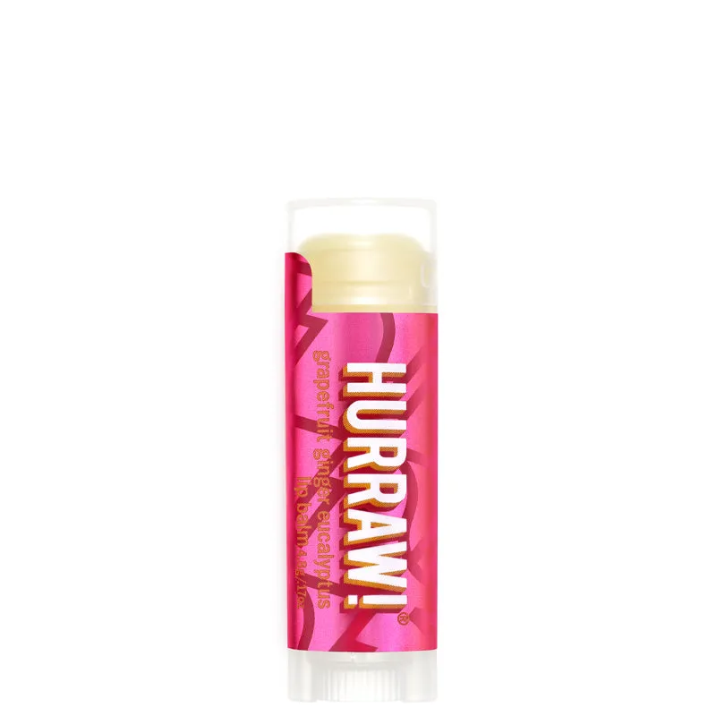 Hurraw Kapha Lip Balm (Grapefruit, Ginger, Eucalyptus) 4.8g