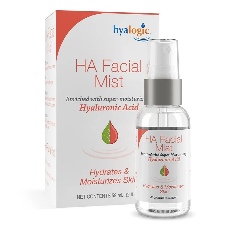 Hyalogic Hyaluronic Acid Facial Mist To Hydrates And Moisturizes Skin 59ml