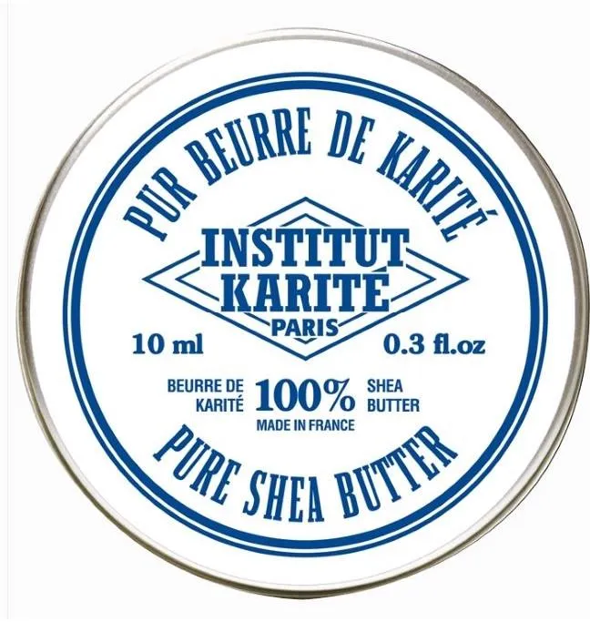 Institut Karite 100% Shea Butter For Hands, Lips, Face, Body and Hair, Fragrance Free