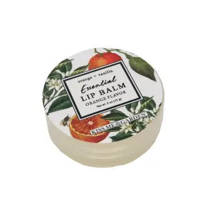 KISS ME IN THE GARDEN ORANGE VANILLA LIP BALM