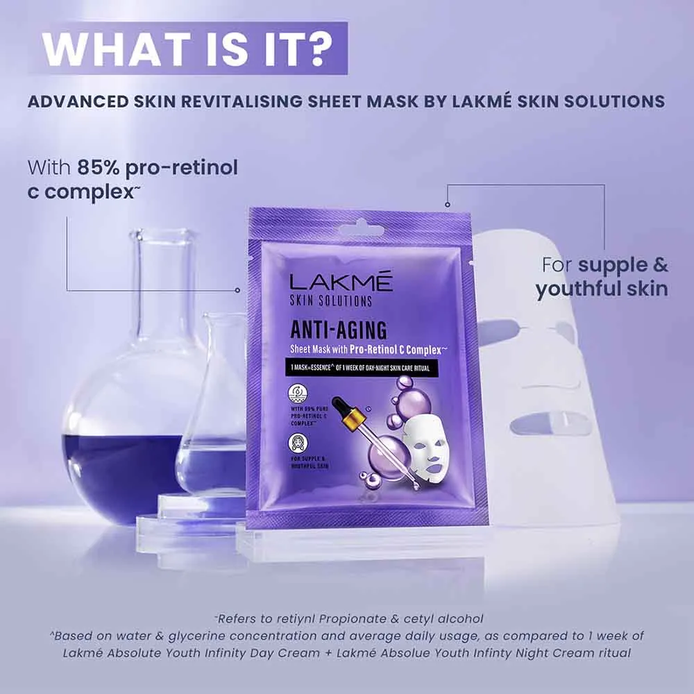 Lakmē Skin Solutions Sheet Mask 25ml