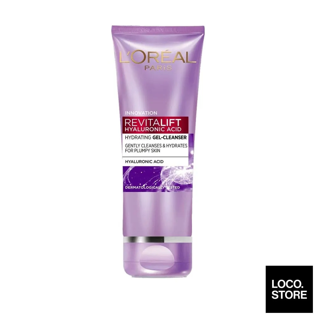 LOreal Paris Revitalift Hyaluronic Acid Hydrating Gel Cleanser 100 ml