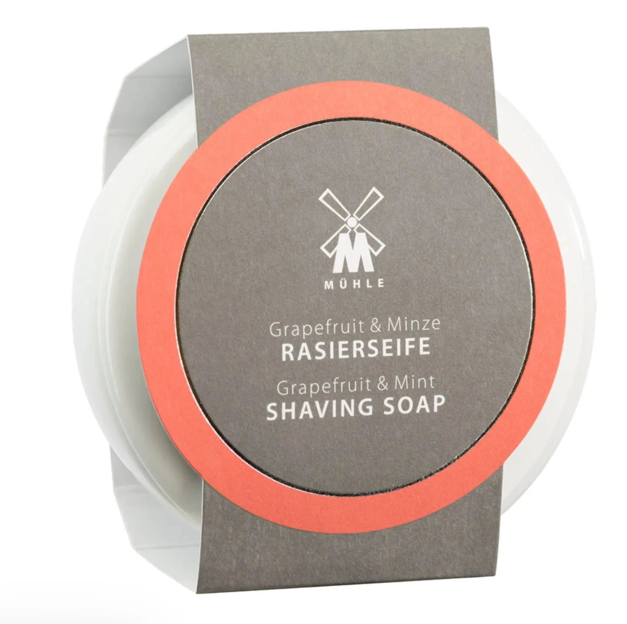 Muhle Grapefruit & Mint Shaving Soap In A Porcelain Bowl – 100g