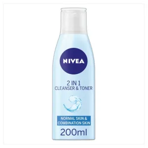 Nivea Daily Essentials Refreshing 2 in 1 Cleanser 200ml