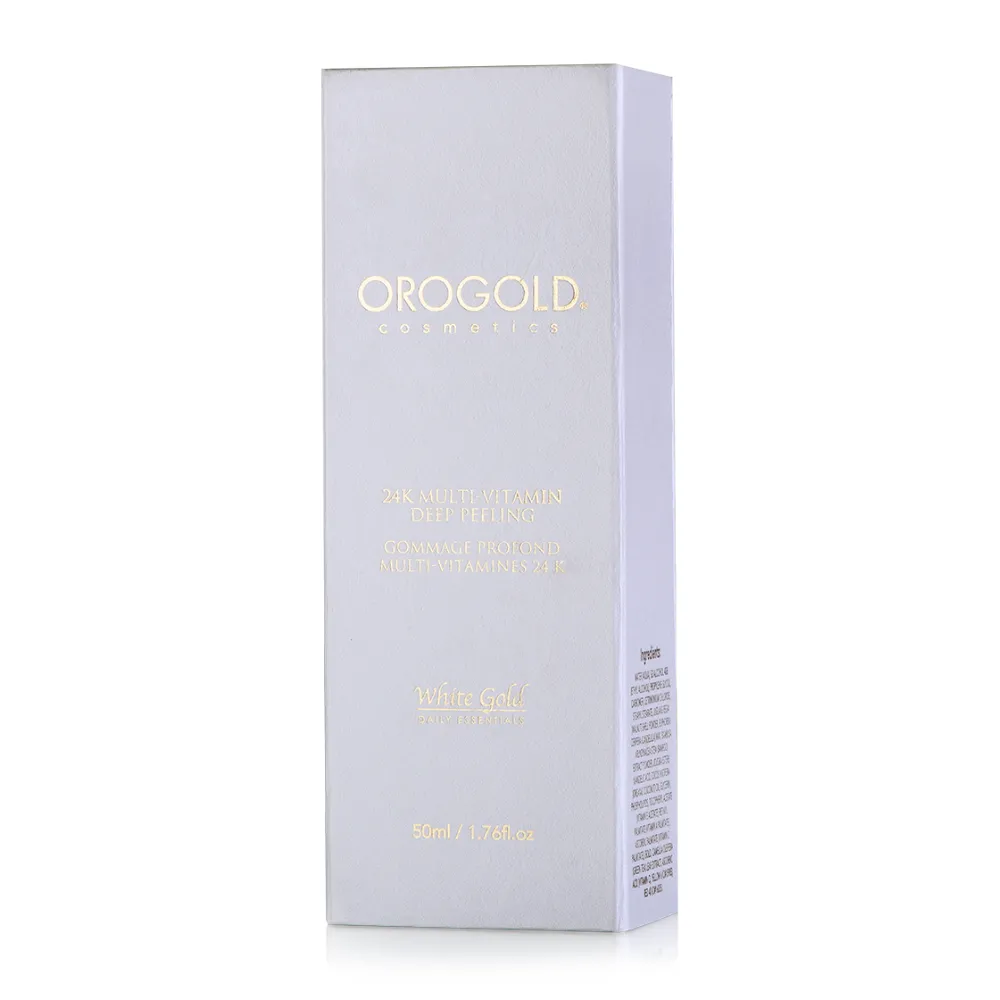 Orogold Cosmetics White Gold 24K Multi-Vitamin Deep Peeling 50ml