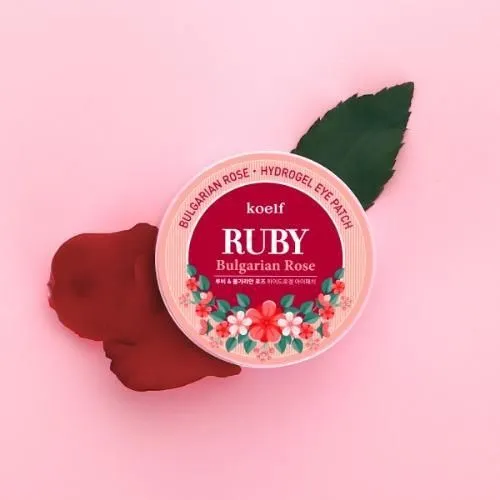 PETITFÉE KOELF RUBY BULGARIAN ROSE EYE PATCH 60Pads