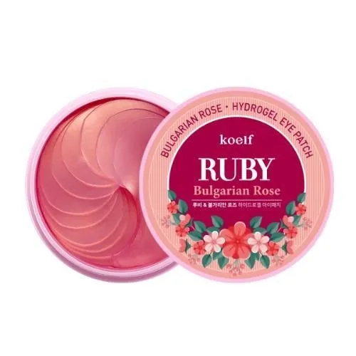 PETITFÉE KOELF RUBY BULGARIAN ROSE EYE PATCH 60Pads