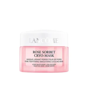 Rose Sorbet Cryo-Mask - Pore Tightening Smoothing Cooling Face Mask with Salicylic Acid & Rose Water