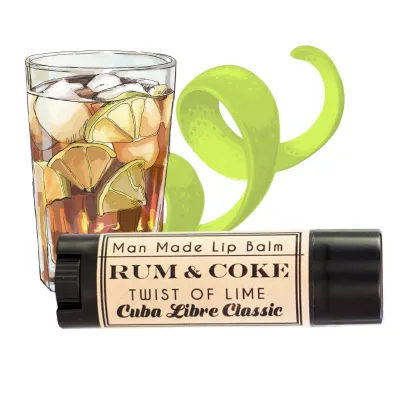 Rum and Coke Lip Balm -  Stocking Stuffer