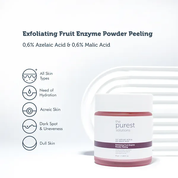 The Purest Solutions - Exfoliating Fruit Enzyme Powder Peeling