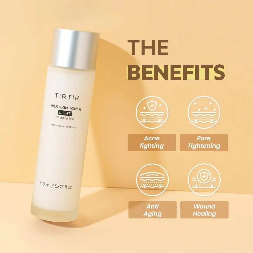 TIRTIR Milk Skin Toner Light Refreshing Skin